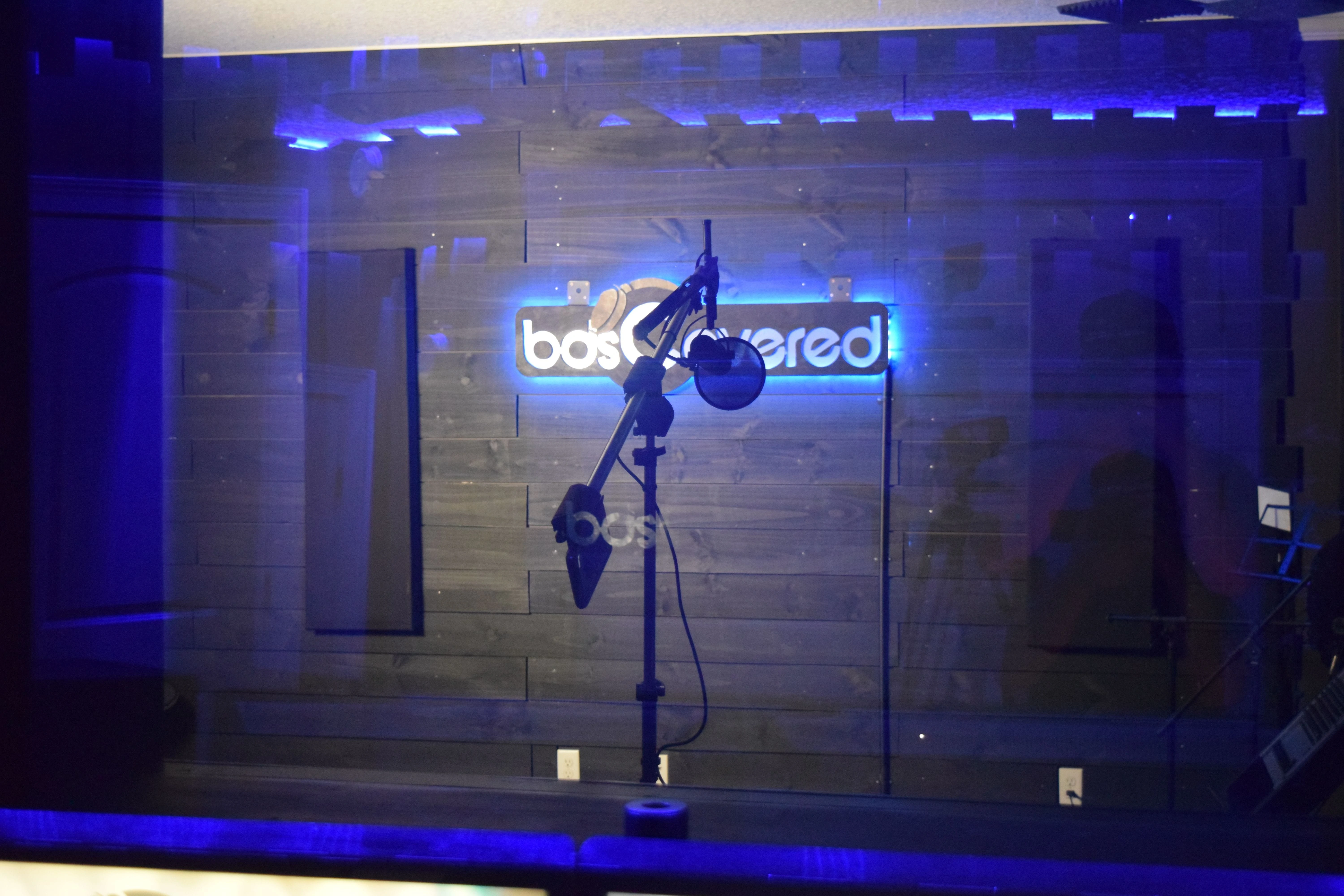 Recording studio interior for bdsCovered | Studio & Independent Label